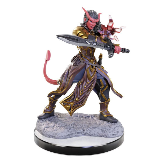 D&D Nolzur's Marvelous Miniatures miniature Unpainted Tiefling Warlocks 0634482906705