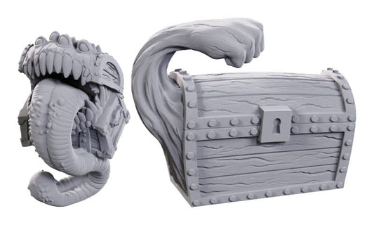 D&D Nolzur's Marvelous Miniatures Unpainted Miniatures 2-Pack 50th Anniversary Mimics 0634482907351