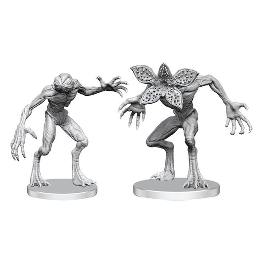 Stranger Things Unpainted Miniatures Demogorgons 0634482908006