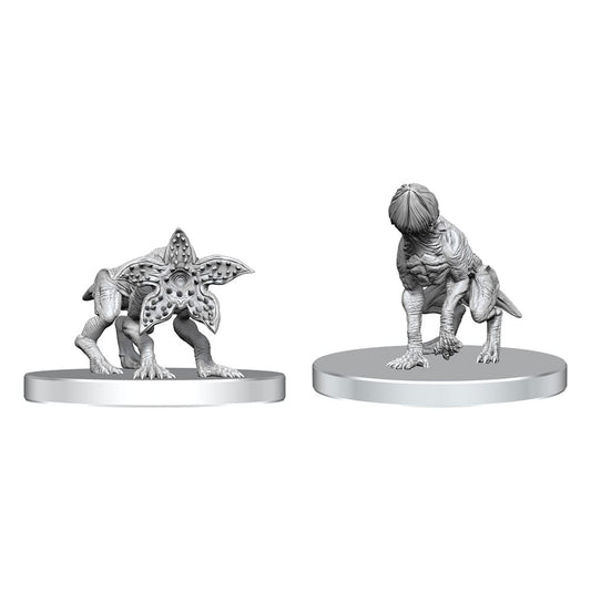 Stranger Things Unpainted Miniatures Demodogs 0634482908013