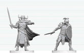 Dungeons & Dragons Nolzur's Marvelous Miniatures Unpainted Miniature Death Knight & Death Knight Aspirant 14 cm 0634482909171