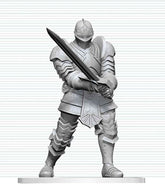Dungeons & Dragons Nolzur's Marvelous Miniatures Unpainted Miniature Red Knight Guardian Golem 14 cm 0634482909201