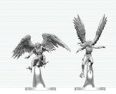 Dungeons & Dragons Nolzur's Marvelous Miniatures Unpainted Miniature Harpies 17 cm 0634482909256