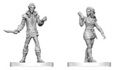 Pathfinder Battles Deep Cuts Unpainted Miniature Thief & Pickpocket 14 cm 0634482909300