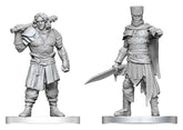Pathfinder Battles Deep Cuts Unpainted Miniature Ruffian & Gang Leader 14 cm 0634482909317