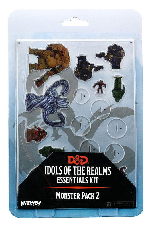 D&D Icons Of The Realms Miniatures Essentials 2D Miniatures - Monster Pack #2 - Amuzzi