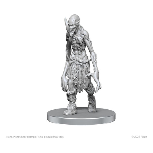 Pathfinder Deep Cuts Unpainted Miniatures Myceloid & Grimstalker 0634482975855