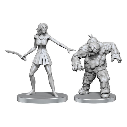 Pathfinder Deep Cuts Unpainted Miniatures Mudwretch & Buso 0634482975862