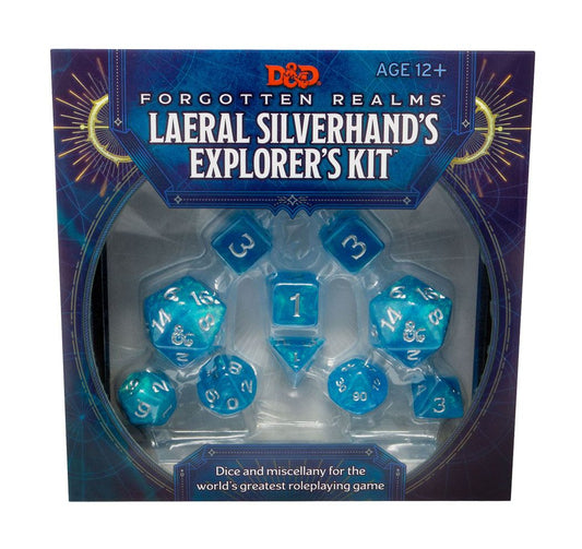 Dungeons & Dragons Forgotten Realms: Laeral Silverhand's Explorer's Kit - Dice & Miscellany english 9780786966998