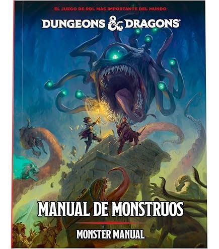 Dungeons & Dragons RPG Manual de Monstruos 2024 spanish 9780786969739