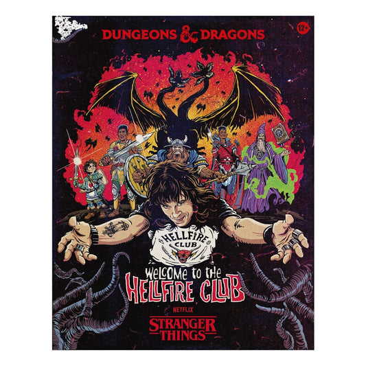 Dungeons & Dragons Board Game Stranger Things: Welcome to the Hellfire Club english 0195166293103