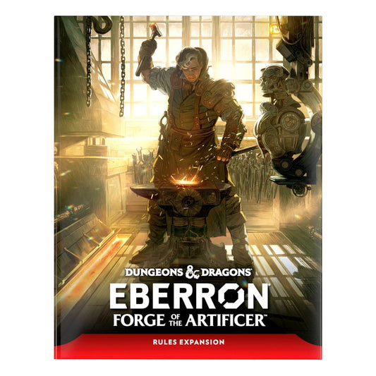 Dungeons & Dragons RPG Rules Expansion Book Eberron: Forge of the Artificer english 9780786970001