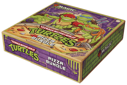 Magic the Gathering Teenage Mutant Ninja Turtles Pizza Bundle english 0195166308371