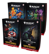 Magic the Gathering Marvel Super Heroes Commander Decks Case (4) english 0195166313016