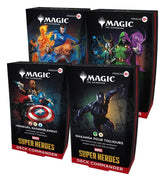 Magic the Gathering Marvel Super Heroes Commander Decks Case (4) french 5010996357144