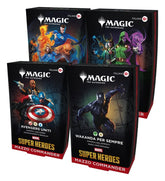 Magic the Gathering Marvel Super Heroes Commander Decks Case (4) italian 5010996357182