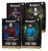 Magic the Gathering Star Trek Commander Decks Case (4) german 5010996419989
