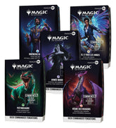 Magic the Gathering Grundstein-Commander-Decks Umkarton (5) französischMagic the Gathering Foundations Commander Decks Case (5) frenchMagic the Gathering Decks Commander Fondations (5) *FRANÇAIS*Magic the Gathering Mazos de Commander de Cimientos Caja (5) 5010996429421