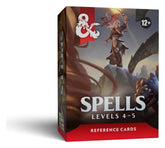 Dungeons & Dragons RPG Reference Cards: Spells (Levels 4-5) *English Version* 0195166335049