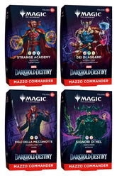 Magic the Gathering Marvel: Destino del Darkhold Commander Decks Case (4) italian 5010996445926
