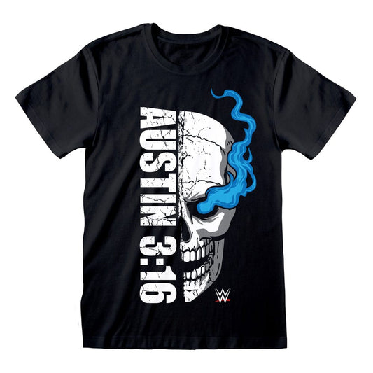 WWE T-Shirt Austin 3:16 Skull Size S 5056811560832