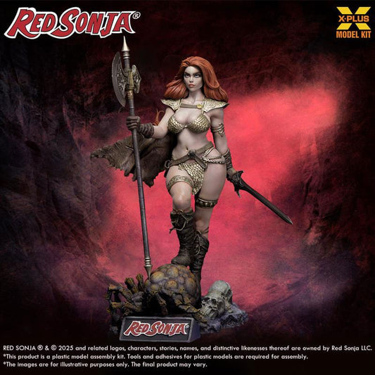 Red Sonja Plastic Model Kit 1/8 Red Sonja reissue 27 cm 4532149025096