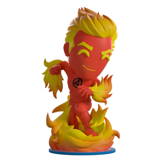 The Fantastic Four Vinyl Figure Human Torch 14 cm    0810190432853
