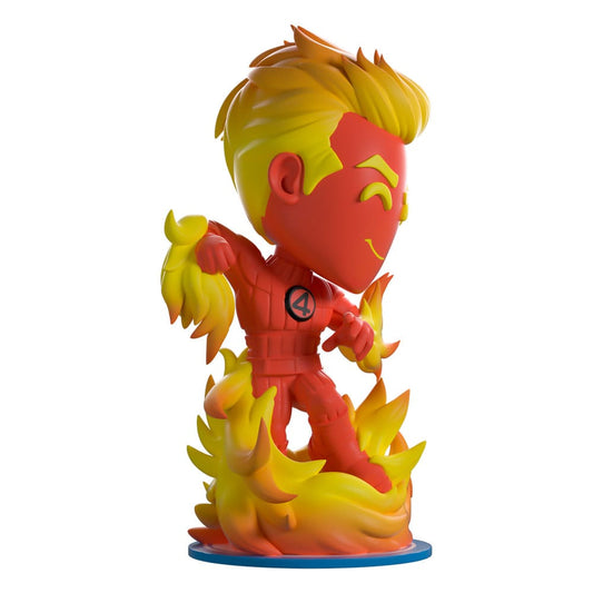 The Fantastic Four Vinyl Figure Human Torch 14 cm    0810190432853