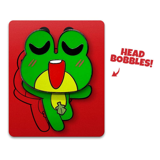 Cult of The Lamb Pin Badge Dancer Bobble Head B 5 cm                      0810163657450