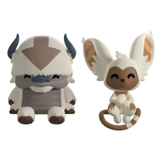 Avatar: The Last Airbender Vinyl Figures Appa and Momo Monitor Buddiez 5 cm 0810163657603