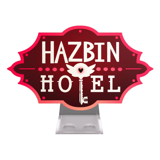 Hazbin Hotel Nightlight Logo Stand 13 cm 0810163658914