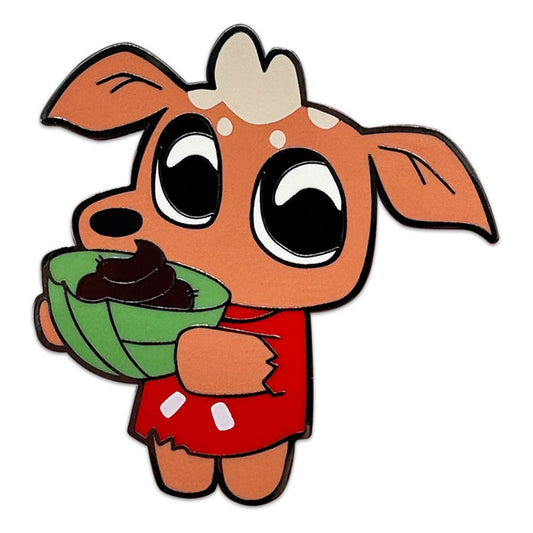 Cult of The Lamb Pin Badge Dinner 5 cm 0810140786272