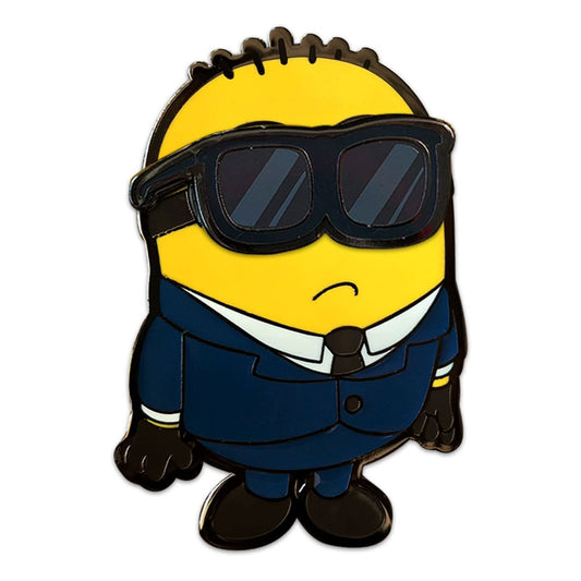 Despicable Me Pin Badge Sunglasses Suit Minion 5 cm 0810140789570