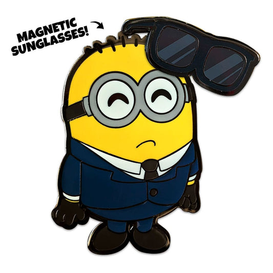 Despicable Me Pin Badge Sunglasses Suit Minion 5 cm 0810140789570