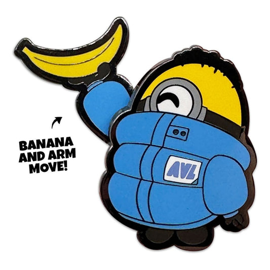 Despicable Me Pin Badge Banana Minion 5 cm 0810140789587