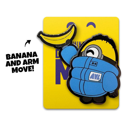 Despicable Me Pin Badge Banana Minion 5 cm 0810140789587