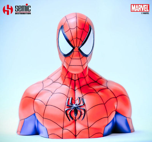 Marvel Comics Coin Bank Spider-Man 17 Cm - Amuzzi