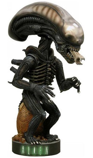 Alien Head Knocker Bobble-Head Alien Warrior 18 cm 0634482319307