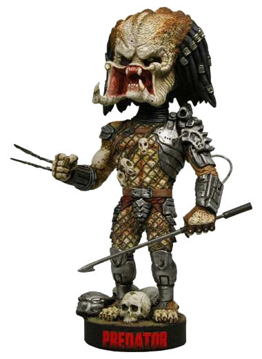 Predator Head Knocker Bobble-Head Predator with Spear 23 cm 0634482319314
