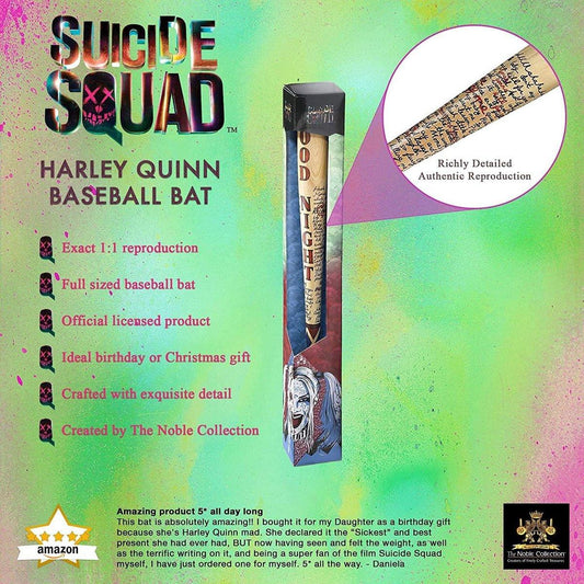 Suicide Squad Prop Replica Harley Quinn's Good Night Bat 80 Cm - Amuzzi