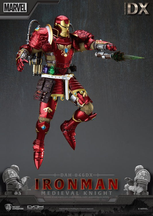  Marvel: Deluxe Medieval Knight Iron Man 1:9 Scale Figure  4711061159922