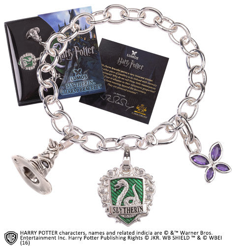  Harry Potter: Slytherin Charm Bracelet  0849421002886