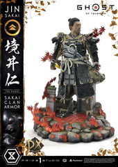  Ghost of Tsushima: Jin Sakai the Ghost - Sakai Clan Armor Deluxe Bonus Version 1:4 Scale Statue  4580708040776