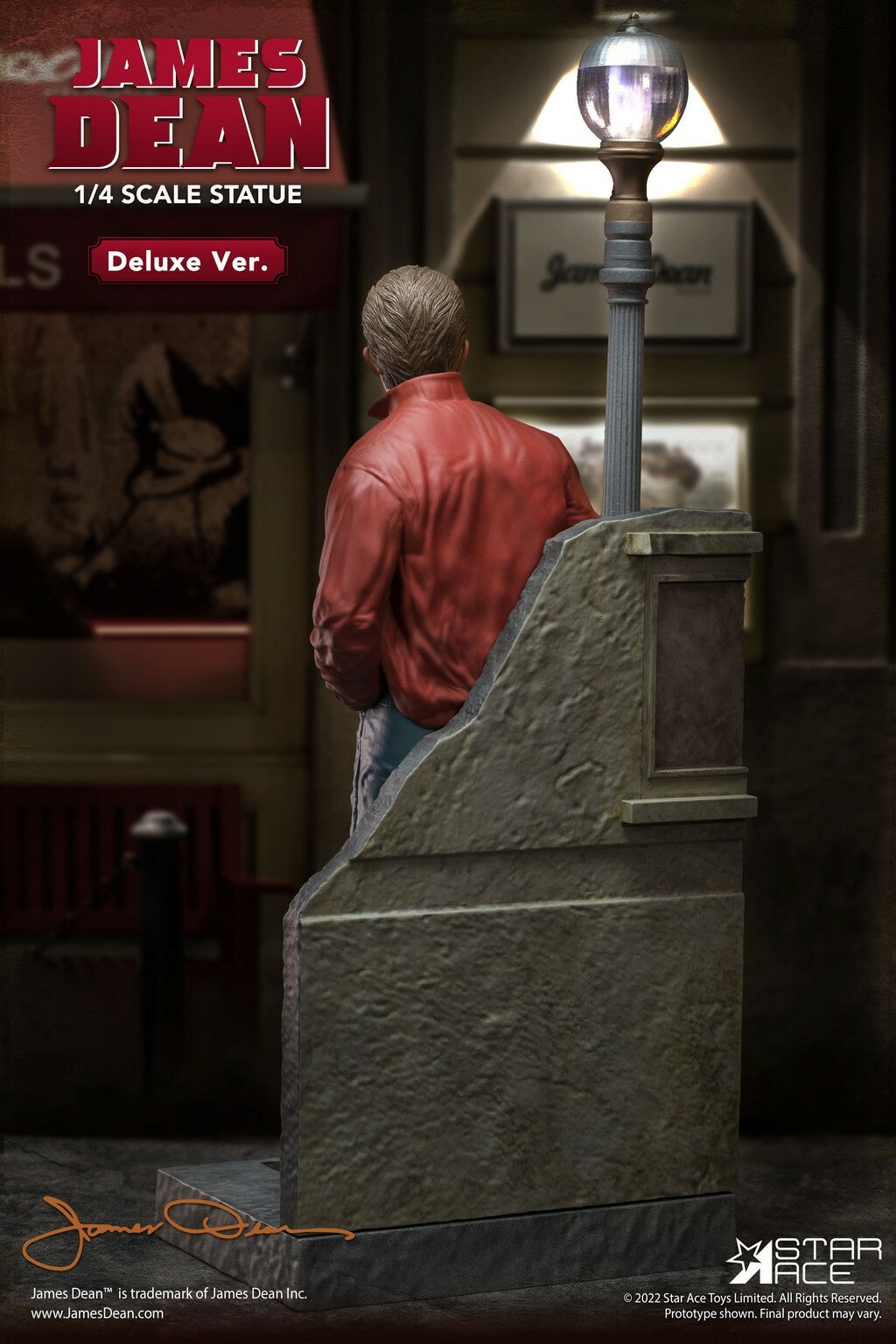 James Dean Deluxe Version 1:4 Scale Statue  4897057884075