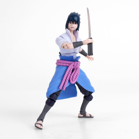  Naruto Shippuden: Sasuke Uchiha 5 inch BST AXN Figure  0850018355353