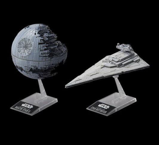 Star Wars Model Kit Death Star II & Imperial Star Destroyer - Amuzzi