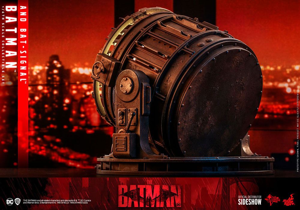The Batman Movie Masterpiece Action Figure 1/6 Batman with Bat-Signal 31 cm 4895228611031
