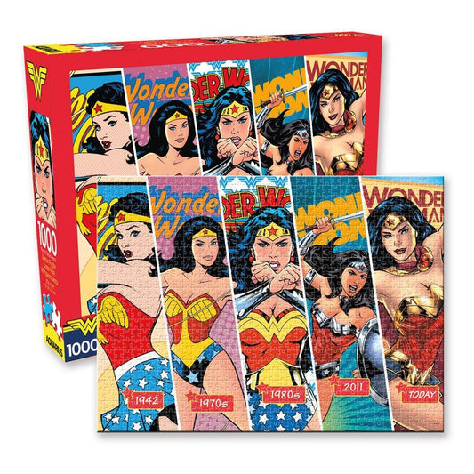 Wonder Woman Jigsaw Puzzle Timeline (1000 Pieces) - Amuzzi
