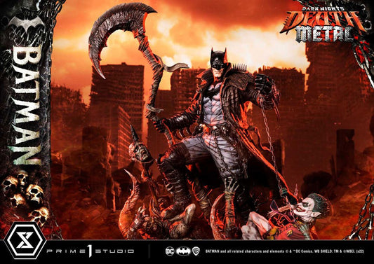 Dark Knights: Metal Statue 1/3 Death Metal Batman 105 cm 4580708041407