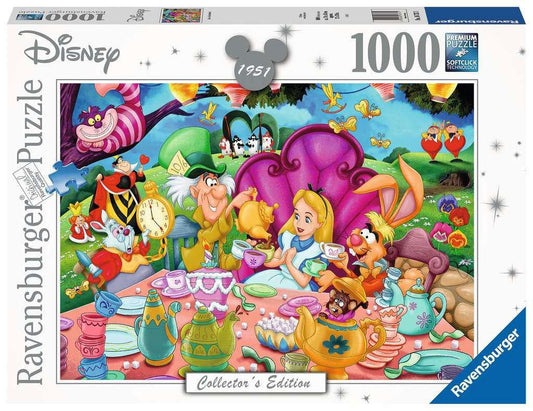 Disney Collector's Edition Jigsaw Puzzle Alice In Wonderland (1000 Pieces) - Amuzzi